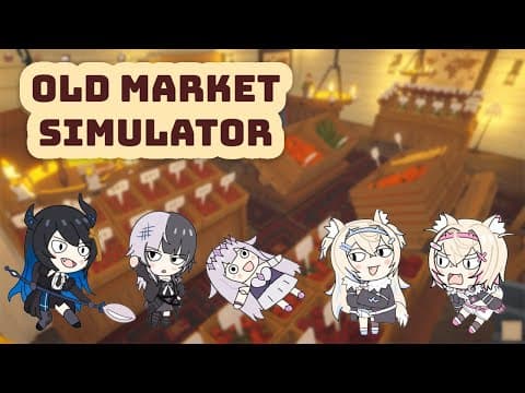 【OLD MARKET SIMULATOR Maximizing PROFITS #holoadvent