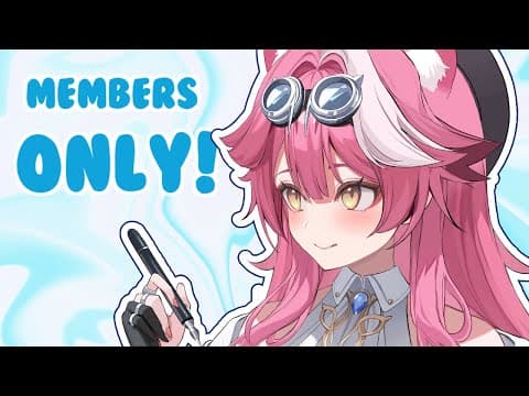 【MEMBERS ONLY】Hello Chattini!!! Keep me company a little bit!!!