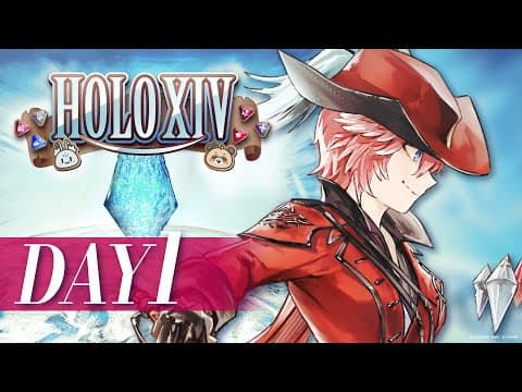 【 FINAL FANTASY XIV 】元ヒラ専によるアクロバティック赤魔🔥極タイタン討滅戦✨ DAY1 【#HOLOXIV  鷹嶺ルイ視点/ホロライブ】