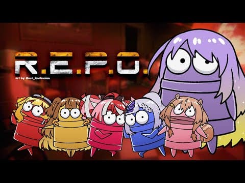 【REPO】First time playing, can we sell it well?【Moona | hololive ID】