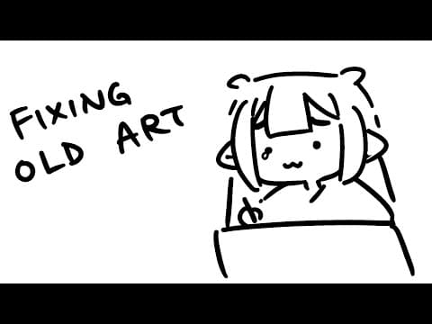 【DRAWING】Silent Drawing Stream!!! Fixing Up Old Art!