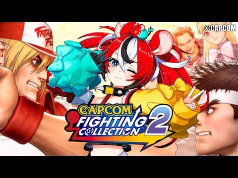≪CAPCOM FIGHTING COLLECTION 2 LAUNCH≫ BUTTON MASHING in POWER STONE 2 #sponsored