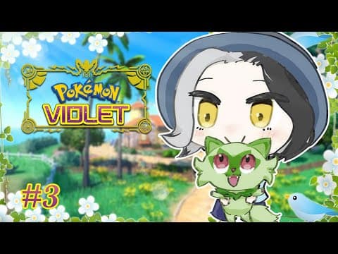Cute Anime Girl Steals Your Lunch Money 【Pokemon Violet】 Ep 3