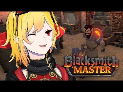 【Blacksmith Master】THIS GAME WOOOOOOOHOOOO【Kaela Kovalskia / hololiveID】