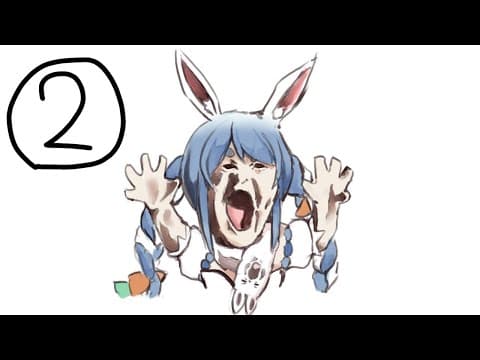 【姫井ダム】兎田ぺこら幻のホラゲースペシャル part② ぺこ！【ホロライブ/兎田ぺこら】
