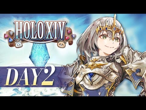【FINAL FANTASY XIV】FF14初見太郎！ナイトはタンクらしい？！ホロメンと一緒に極タイタン討滅戦を目指すぞ🔥【#HOLOXIV 白銀ノエル視点】