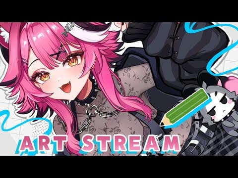 【DRAWING】BETTER LATE THAN NEVER! Drawing and Chilling today, let's take it easy!