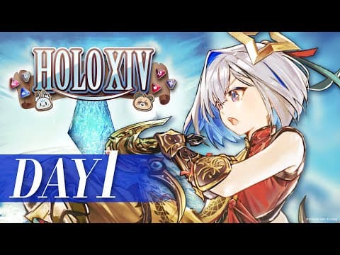 【FINAL FANTASY XIV】🔰DAY1🔰モンクかなたそ！？なんかいつもよりデカい！初見で極タイタン討滅戦🔥【#HOLOXIV 天音かなた視点】