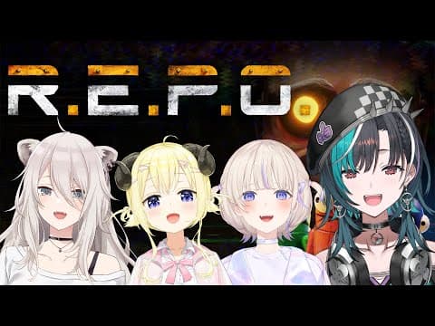 【R.E.P.O.】ホラー？お宝集め・・？先輩の後ろついていきます！！#ホロREPO　【#輪堂千速 / #hololivedev_is  #FLOWGLOW 】