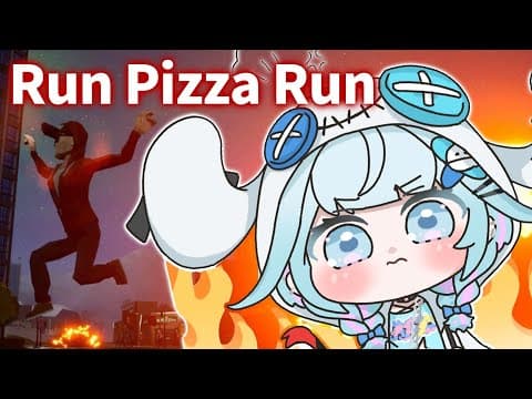 【Run Pizza Run】命懸け？！ピザ配達員になる【水宮枢／FLOW GLOW】#hololiveDEV_IS
