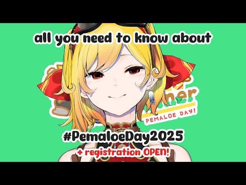 101 introduction to #PemaloeDay2025 & Community Tournament OPEN!!