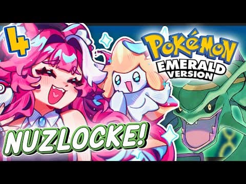 【POKEMON EMERALD NUZLOCKE】Spicy Gym Time 🔥 BUT I WILL WIN!!!【4】