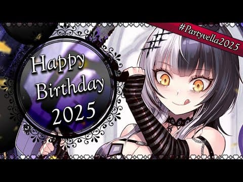 A Wonderland Tea Party【Happy Birthday 2025】#partyvella2025