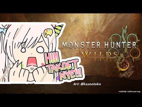 【Monster Hunter Wilds】PUSH RANK! HR190 IKZ!【 iofi / hololiveID 】