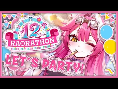 【RAORATHON】🎂 IT'S MY BIRTHDAY!!! 🎂 #RAORABDAY2025