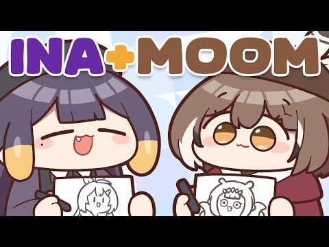 【DRAWING】doodles with @NinomaeInanis !!