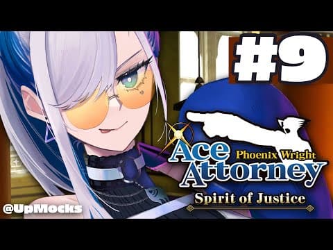 #9【Ace Attorney: Spirit of Justice】THE REAL STREAM (SPOILERS!)【Pavolia Reine/holoID】